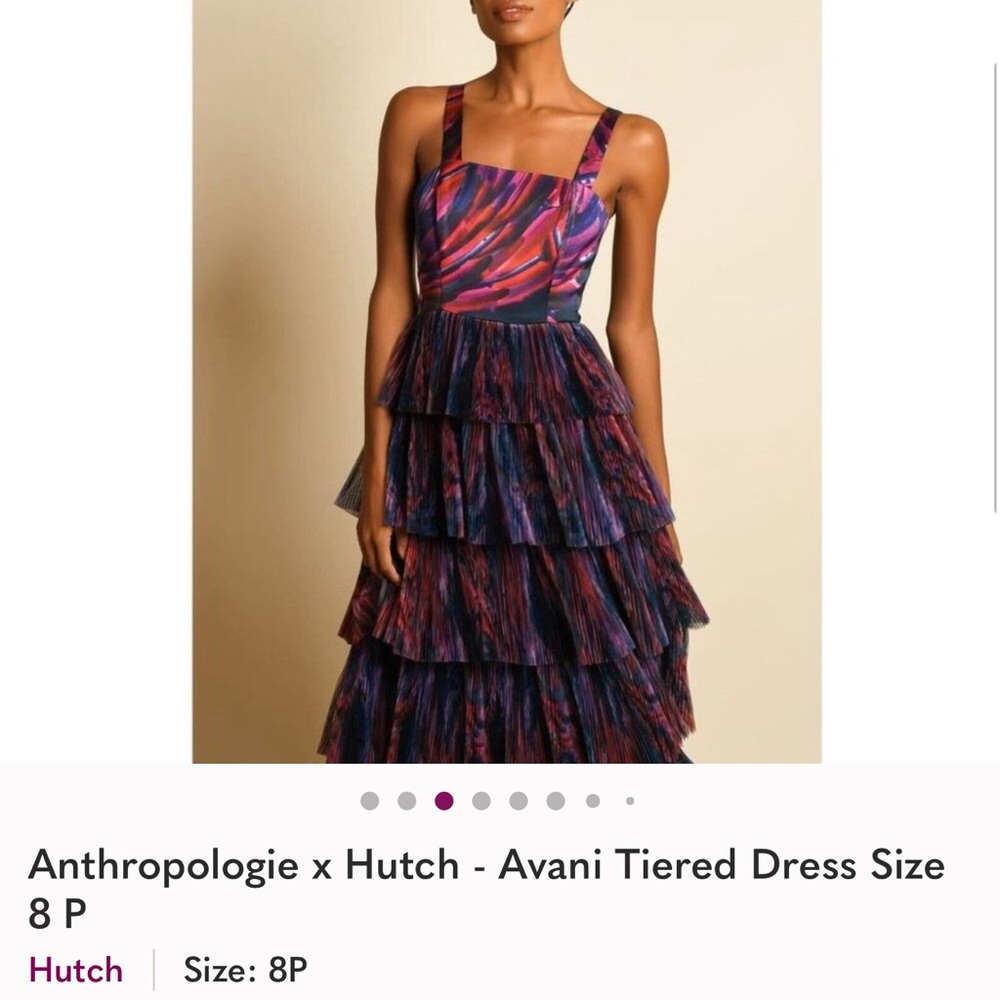 Hutch Multicolor Tiered Dress